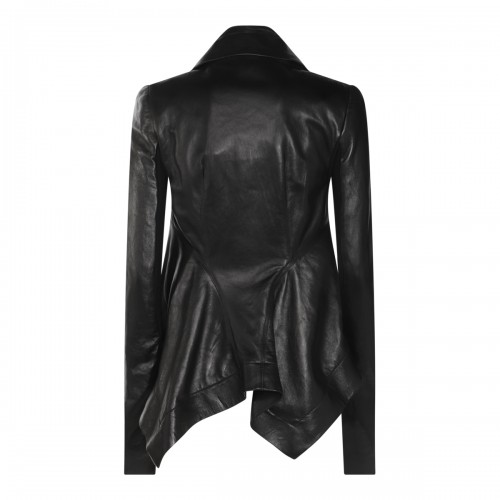 BLACK LEATHER JACKET