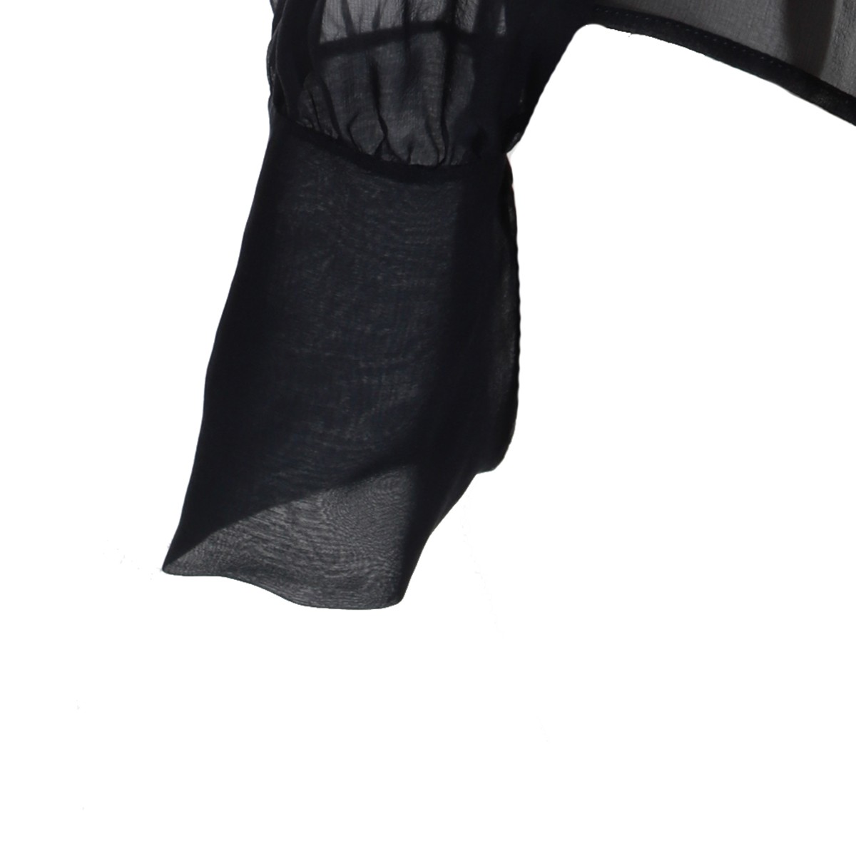 BLUE SILK TOP BLUE SILK TOP