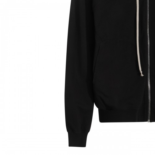 BLACK COTTON SWEATSHIRT