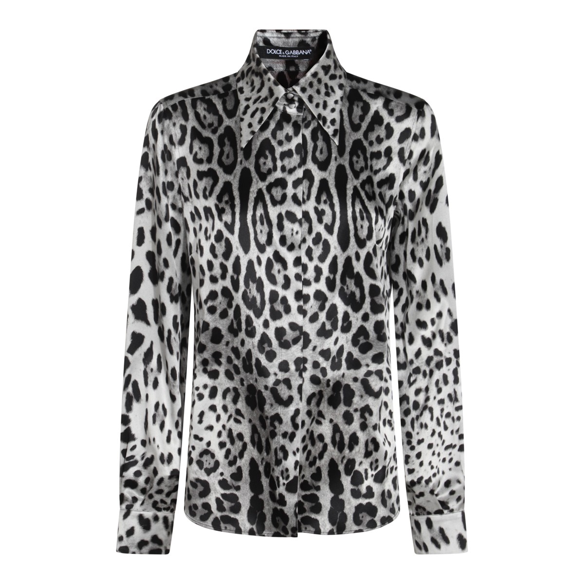 LEOPARD SILK SHIRT