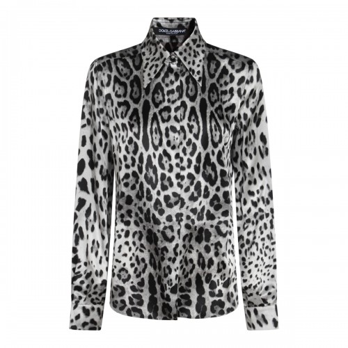 LEOPARD SILK SHIRT