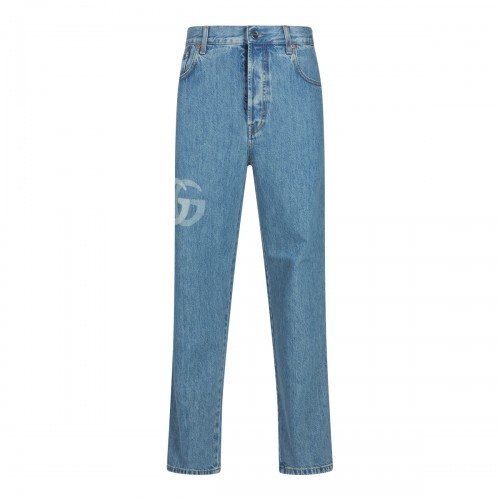 INDIGO COTTON JEANS