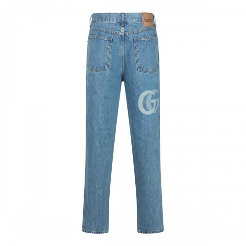 INDIGO COTTON JEANS