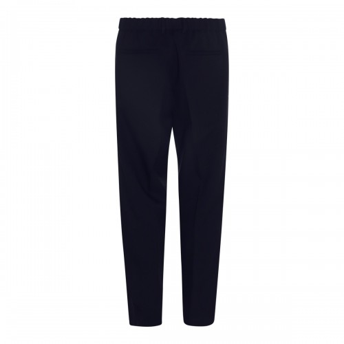 BLACK WOOL PANTS 2