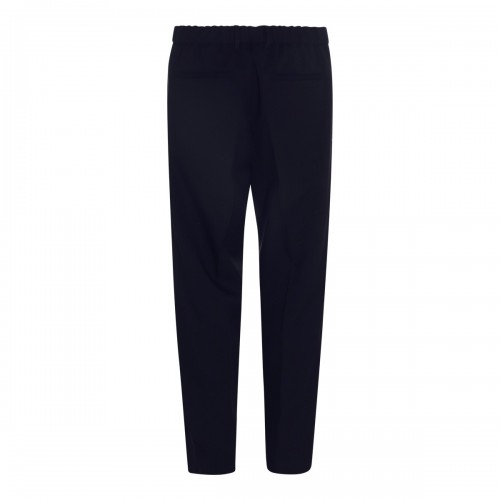 BLACK WOOL PANTS