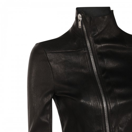 BLACK LEATHER JACKET