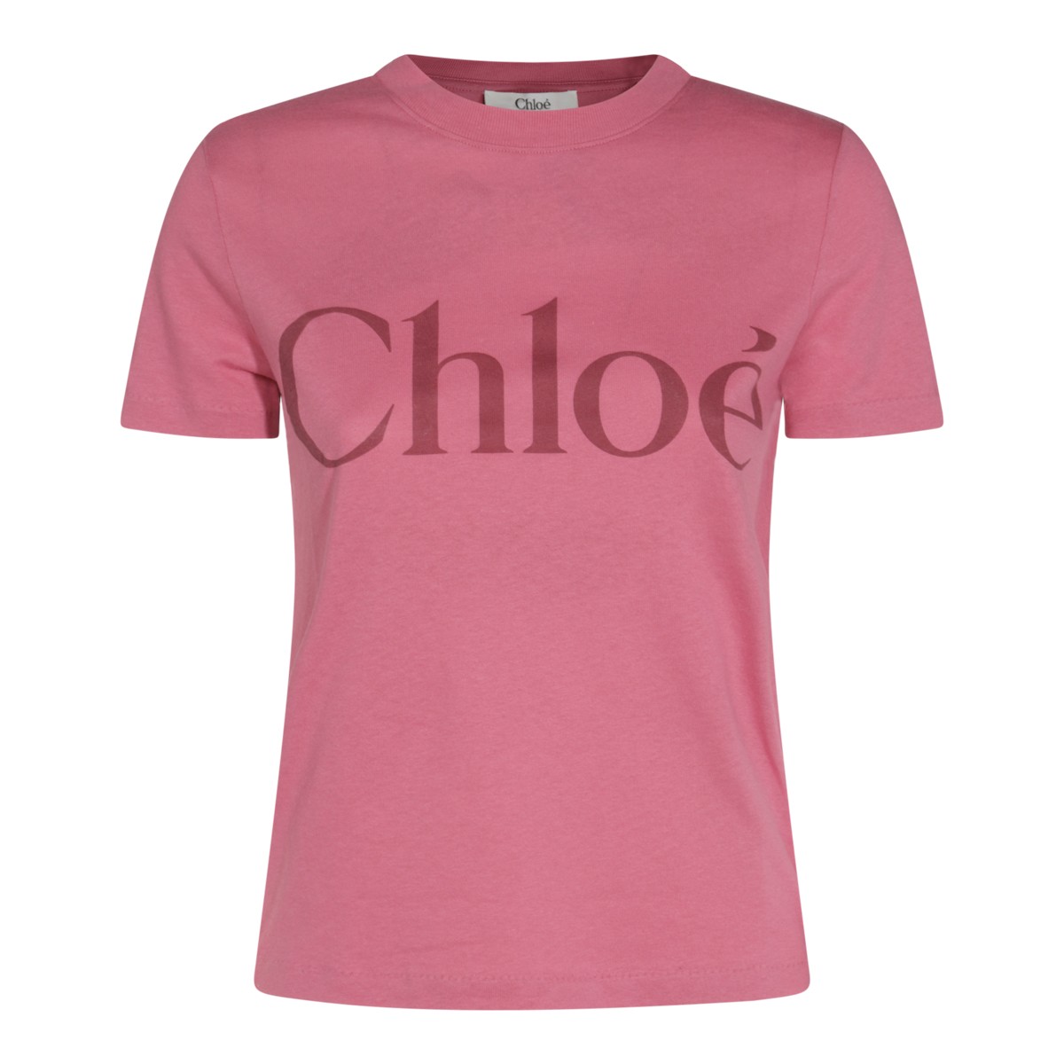 PINK COTTON T-SHIRT