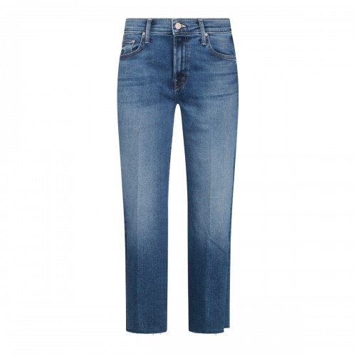 BLUE COTTON DENIM JEANS