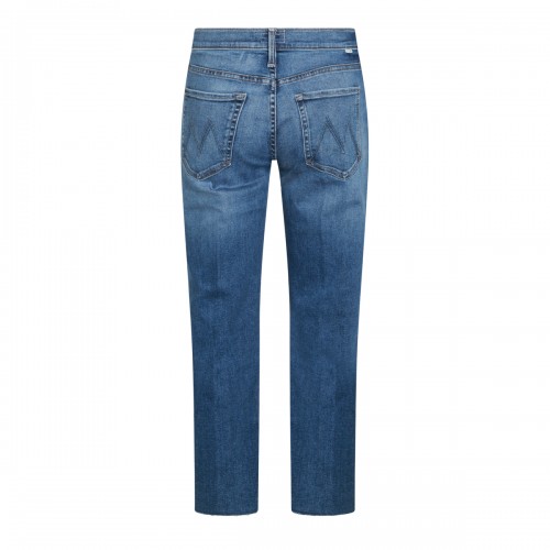 BLUE COTTON DENIM JEANS