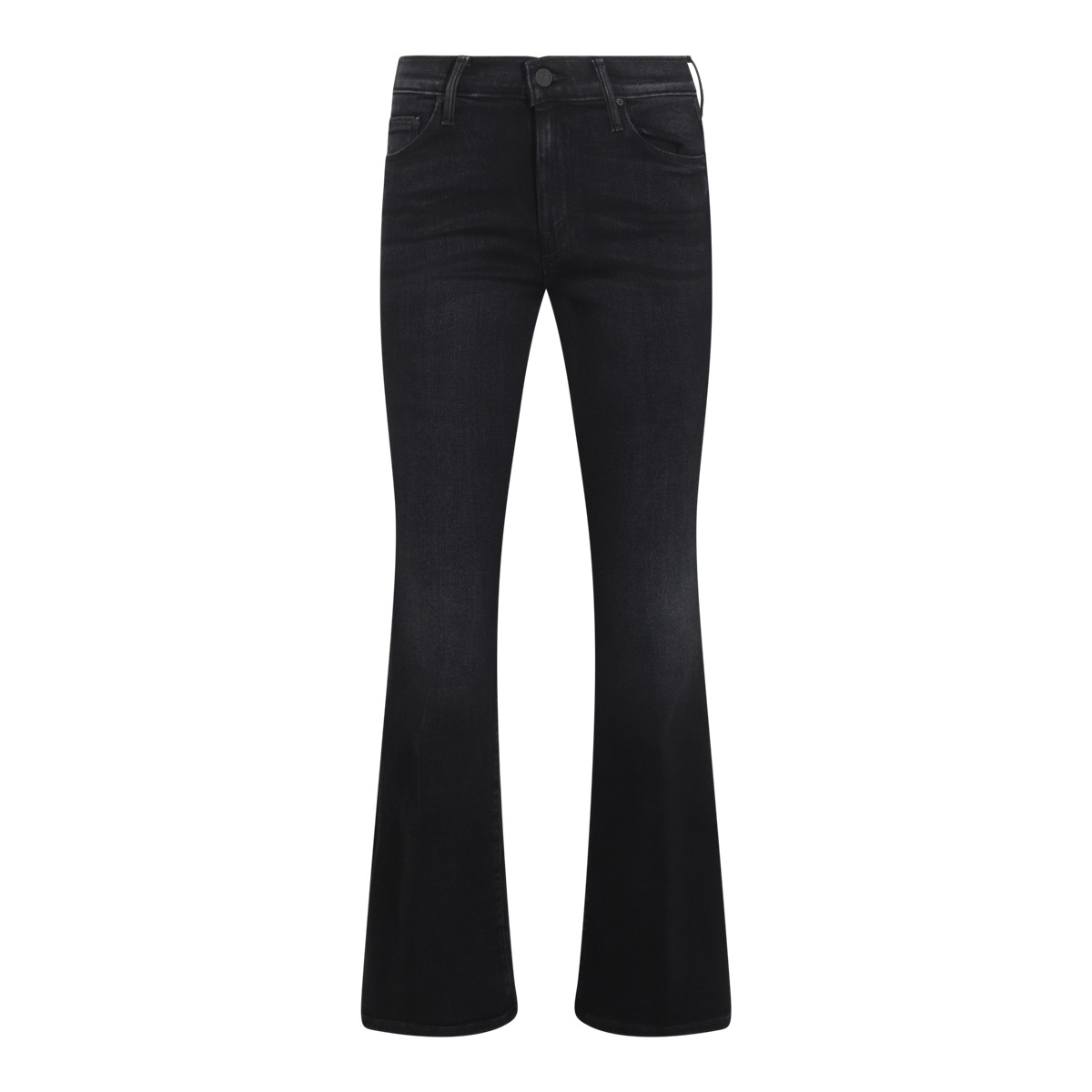 BLACK COTTON DENIM JEANS