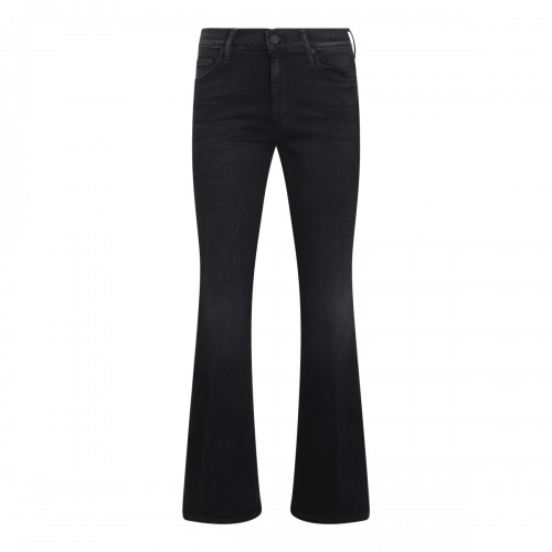 BLACK COTTON DENIM JEANS