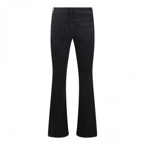 BLACK COTTON DENIM JEANS