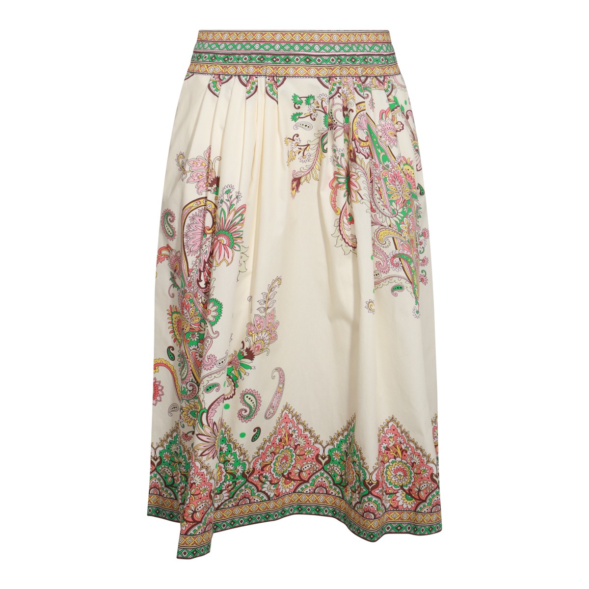 MULTICOLOR COTTON SKIRT