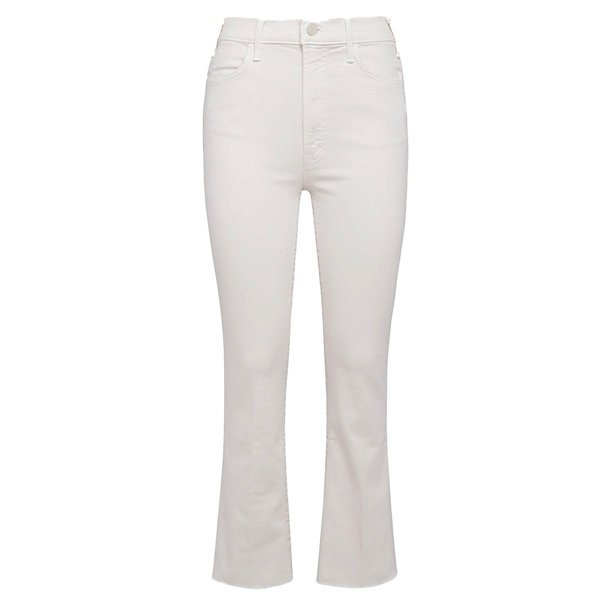 WHITE COTTON JEANS