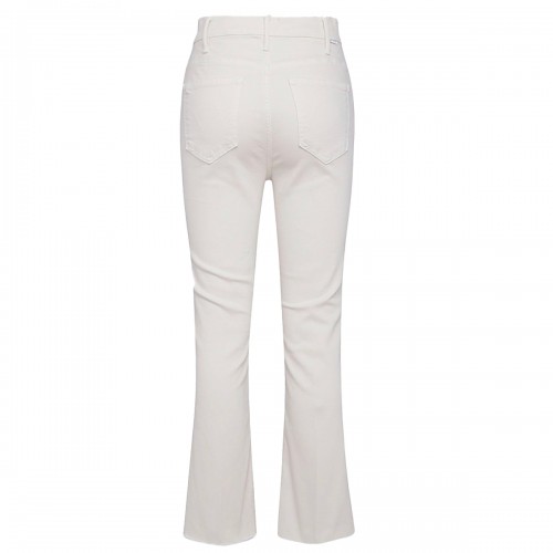 WHITE COTTON JEANS