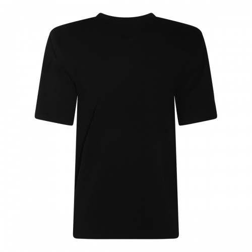 BLACK COTTON T-SHIRT