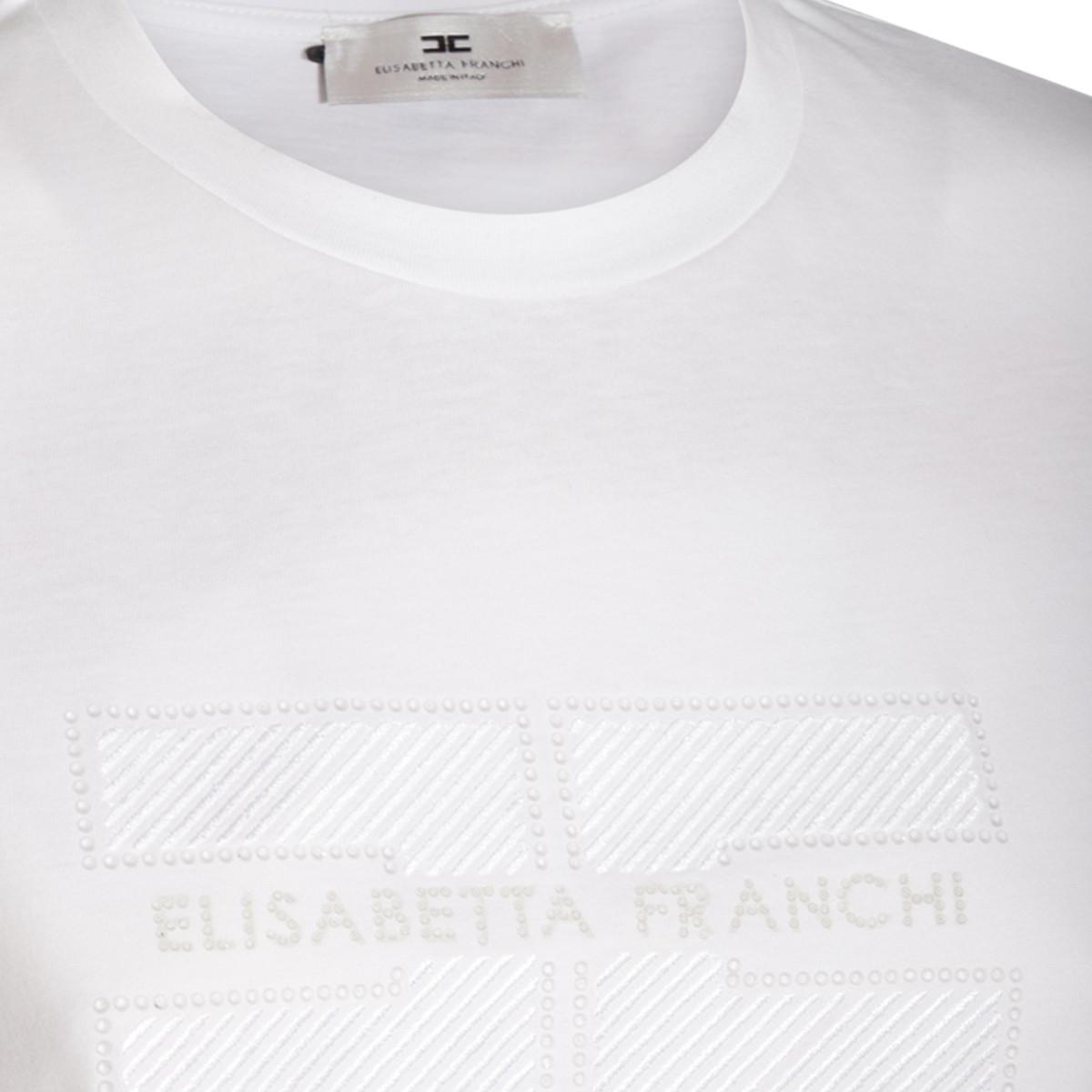 WHITE COTTON T-SHIRT WHITE COTTON T-SHIRT