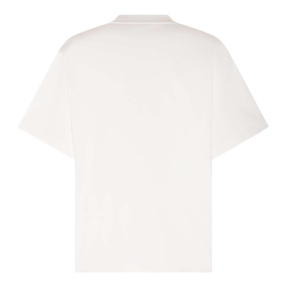 WHITE COTTON T-SHIRT