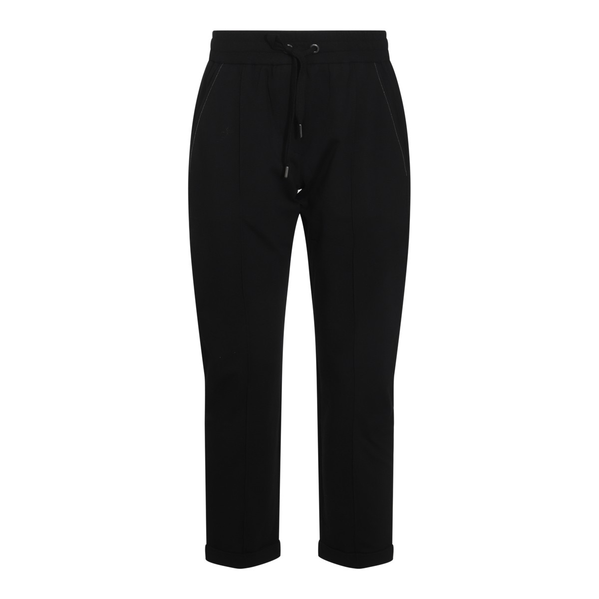 BLACK COTTON PANTS