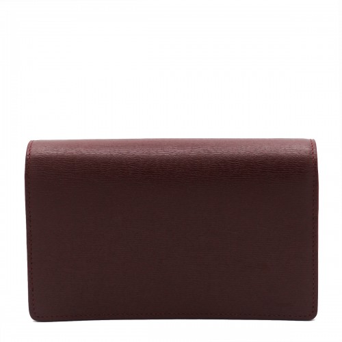 RED LEATHER WALLET