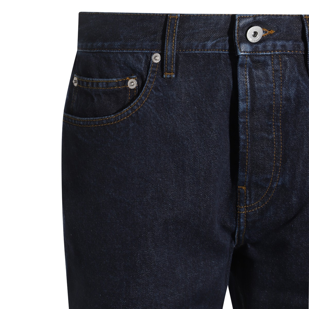 BLUE COTTON DENIM JEANS BLUE COTTON DENIM JEANS