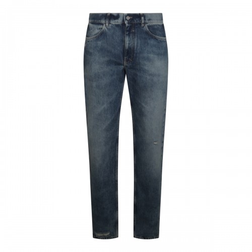 INDIGO BLUE COTTON JEANS