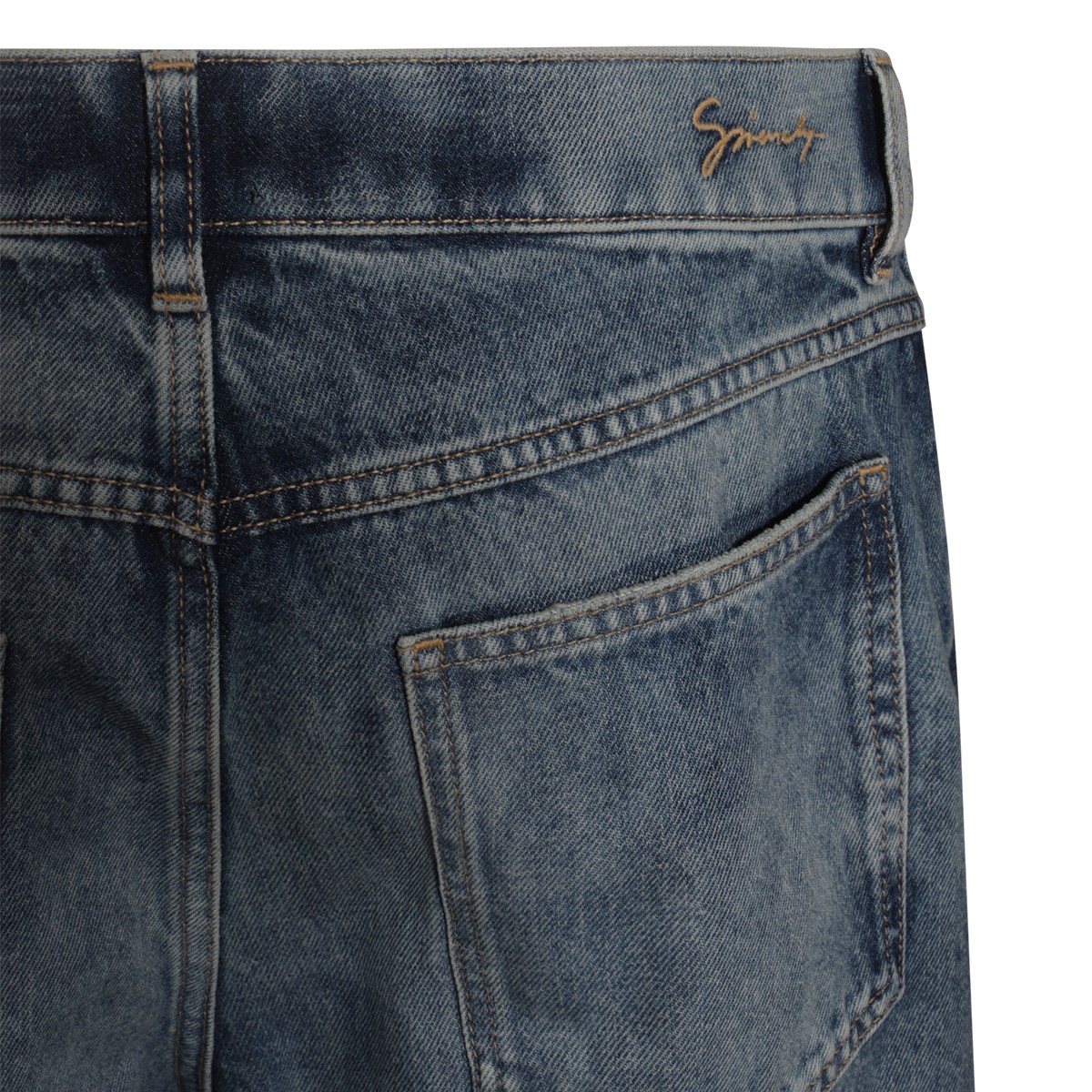 INDIGO BLUE COTTON JEANS INDIGO BLUE COTTON JEANS
