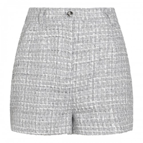 GREY COTTON SHORTS