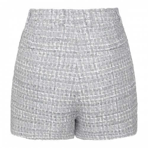 GREY COTTON SHORTS 2