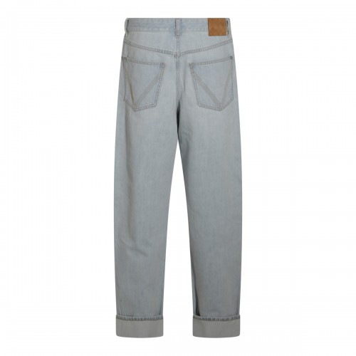 LIGHT BLUE COTTON PANTS