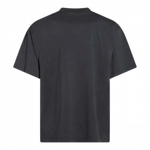 BLACK COTTON T-SHIRT