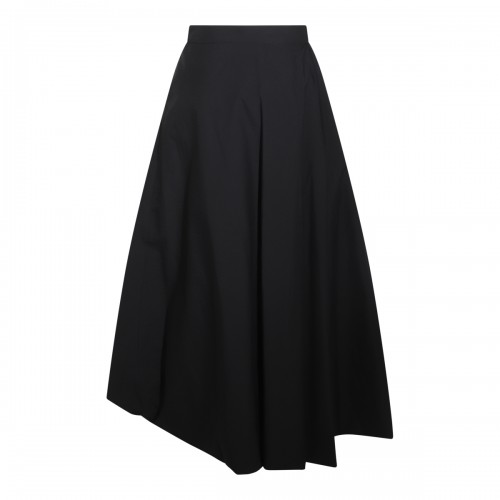 BLACK COTTON SKIRT