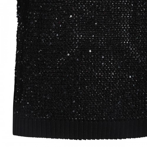 BLACK KNITWEAR