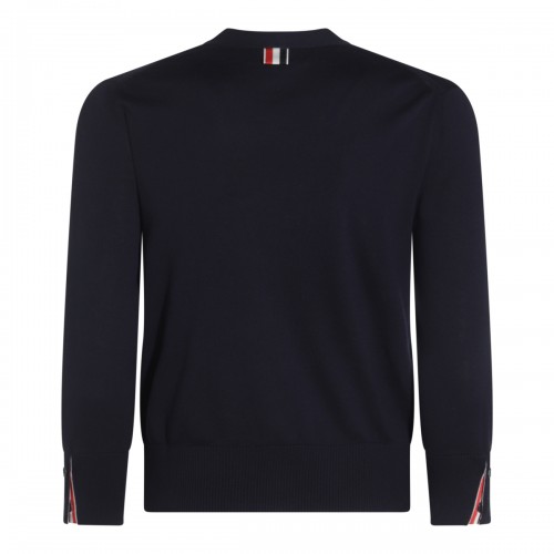 NAVY BLUE COTTON KNITWEAR