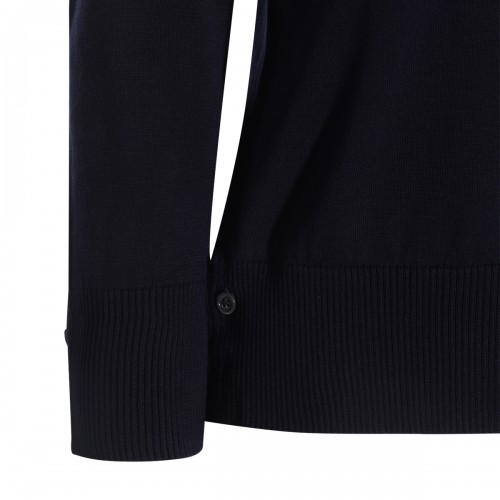 NAVY BLUE COTTON KNITWEAR