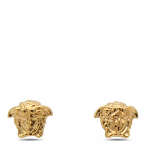 GOLD TONE METAL EARRINGS