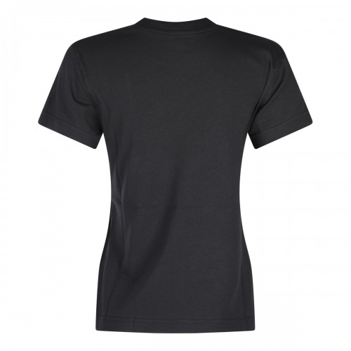 BLACK COTTON T-SHIRT