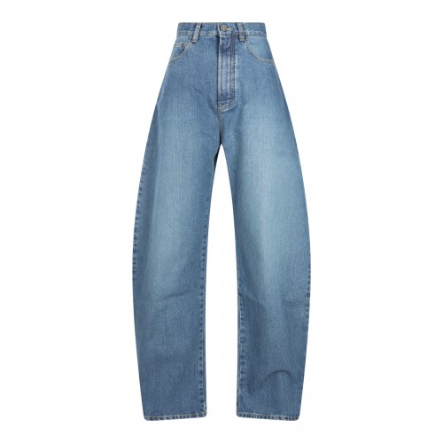 BLUE COTTON DENIM JEANS