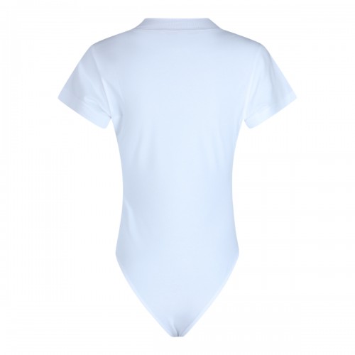 WHITE COTTON BODYSUIT