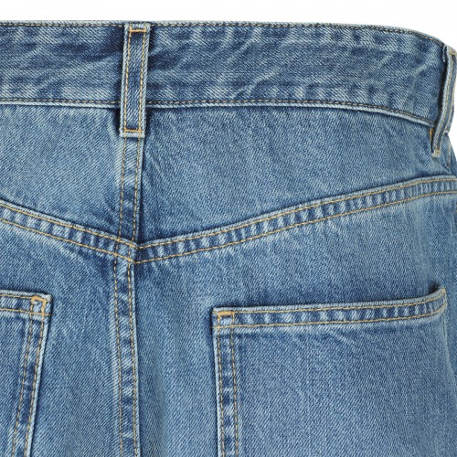 BLUE COTTON DENIM JEANS