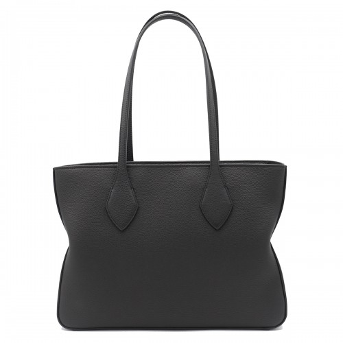 BLACK LEATHER TOTES