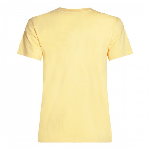 YELLOW COTTON T-SHIRT