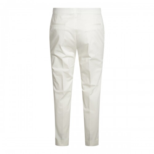 WHITE COTTON PANTS