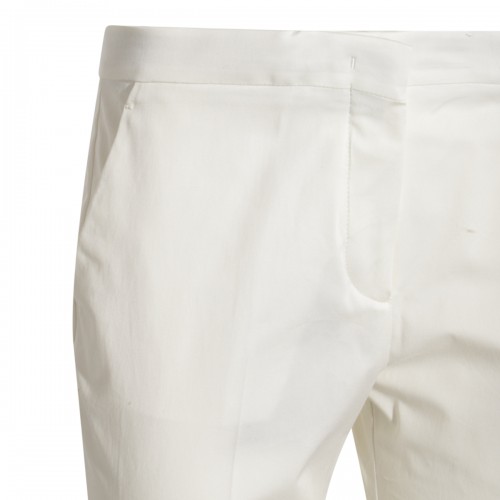 WHITE COTTON PANTS