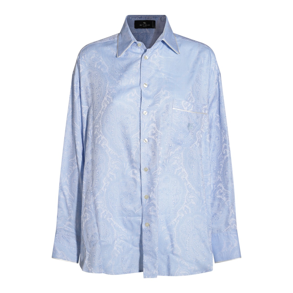 LIGHT BLUE COTTON SHIRT