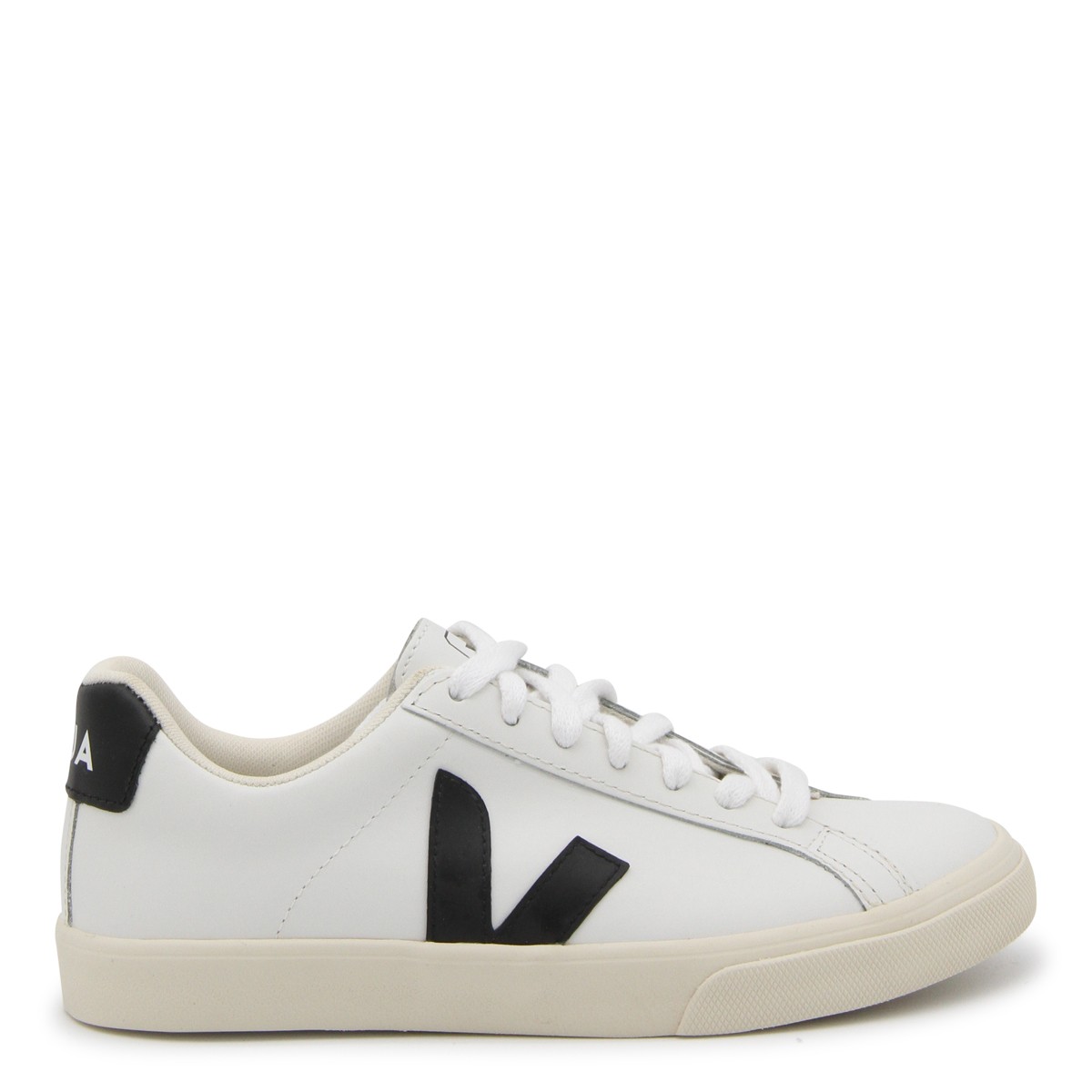 WHITE AND BLACK ESPLAR SNEAKERS