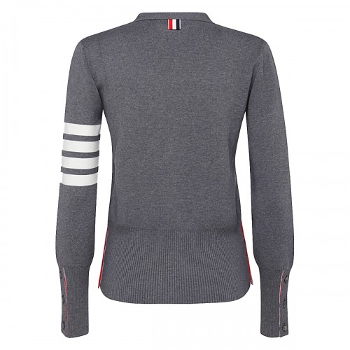 MED GREY WOOL KNITWEAR