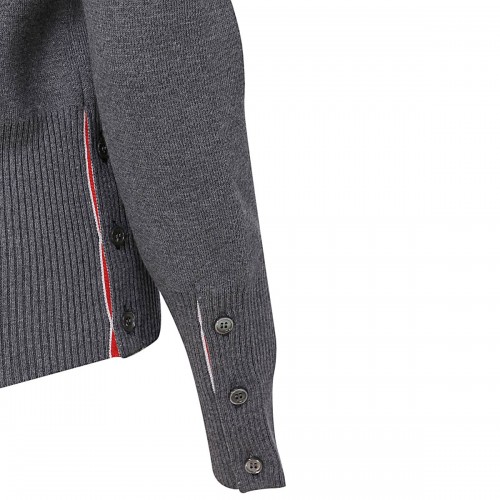 MED GREY WOOL KNITWEAR