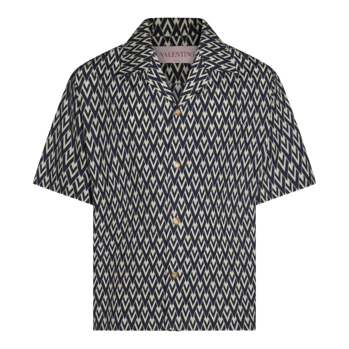 NAVY BLUE COTTON SHIRT