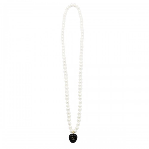 BLACK BRASS NECKLACE